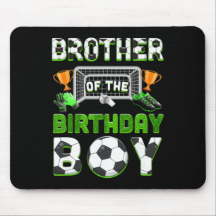 Tapis De Souris Frère du garçon qui fête son anniversaire Ensemble