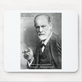 Tapis De Souris Freud Crazy Lovers Lovers Citer Cartes Cadeaux Etc