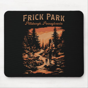Tapis De Souris Frick Park Pittsburgh Pennsylvanie Randonnée Vinta