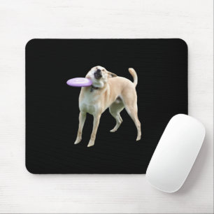 Tapis De Souris Frisbee Chien Mème Souris Pad