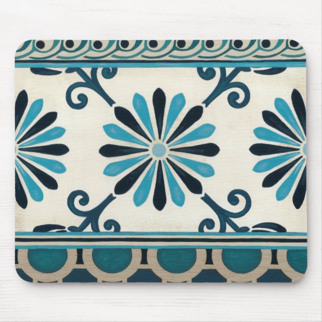 Tapis De Souris Frise Indigo II non embellie (Devant)