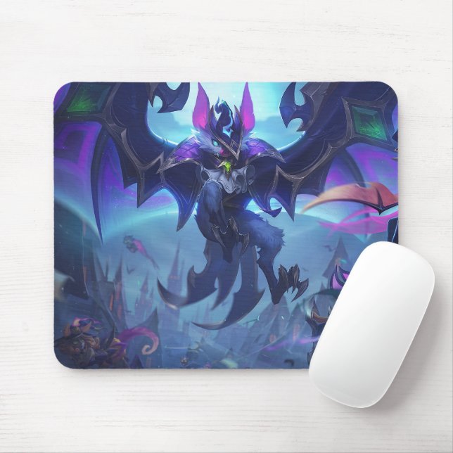 Tapis De Souris Frost Dragon Jeu Mousepad | Personnalisable  (Avec souris)