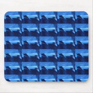 Tapis De Souris "Frozen Ridge 2" Tiled Abstract Design Mousepad
