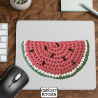 Fruit de pastèque Grandma Vibe Crochet