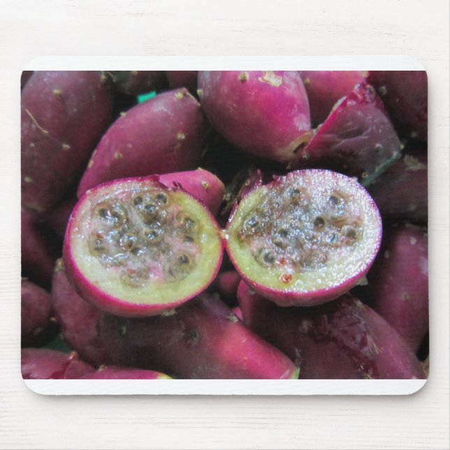 Tapis De Souris Fruit et graines de figuier de barbarie (Devant)