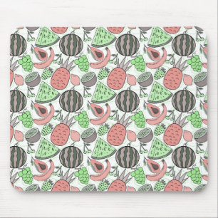 Tapis De Souris Fruit motif transparent motif de surface de frui