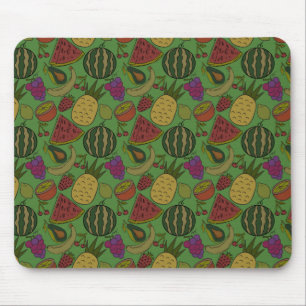 Tapis De Souris Fruit motif transparent   motif de surface de frui