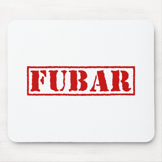 TAPIS DE SOURIS FUBAR (Devant)