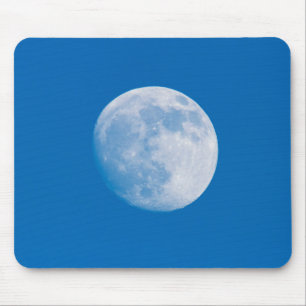 Tapis De Souris Full Moon Over The City Of Montreal