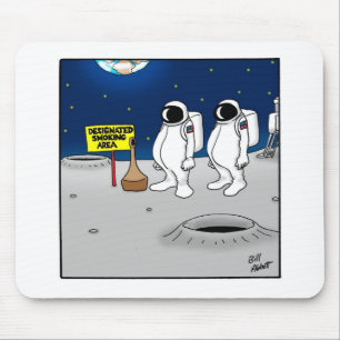 Tapis De Souris Fumer amusant dans les cadeaux de dessins humorist