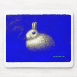 Tapis De Souris Fumer le lapin