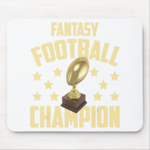 Tapis De Souris Fun Imaginaire Championne de football Brouillon