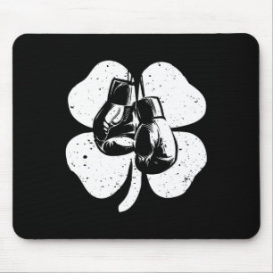 Tapis De Souris Fun Irish Boxing Costume Shamrock St Patrick's Da