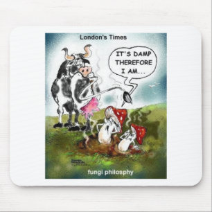 Tapis De Souris Fungi Philosophy Funny Gifts Tees & Collectibles