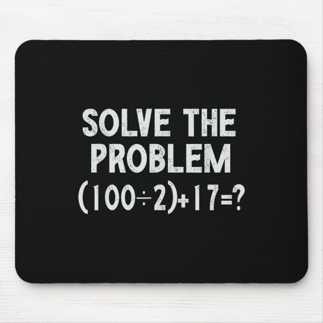 Tapis De Souris Funny 67 Meme Pemdas Elementary Math Teacher Brain (Devant)