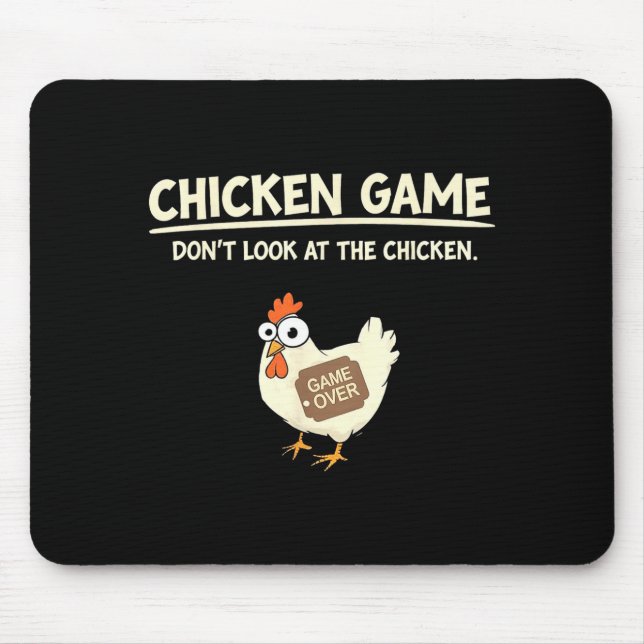 Tapis De Souris Funny Chicken Game Design Ltd Uni Chicken Game_ Do (Devant)