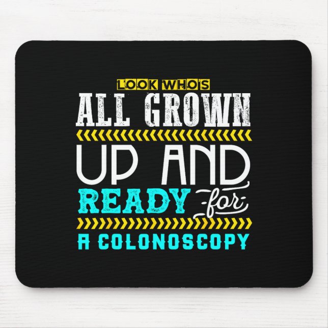 Tapis De Souris Funny Colonoscopy Joke Medical Humor Checkup  (Devant)