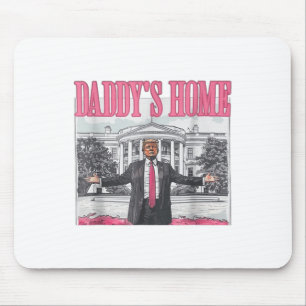Tapis De Souris Funny Daddys Accueil Trump Pink 2024 Reprendre l'A