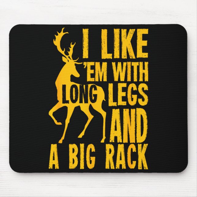 Tapis De Souris Funny Deer Hunting Quote Gift For Hunters  (Devant)