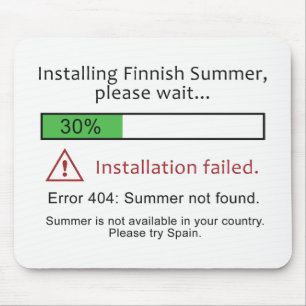 Tapis De Souris Funny Finlandais mousepad d'été