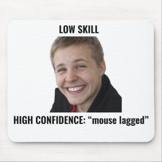 Tapis De Souris Funny Gamer Mouse Lagged Meme Mouse Pad