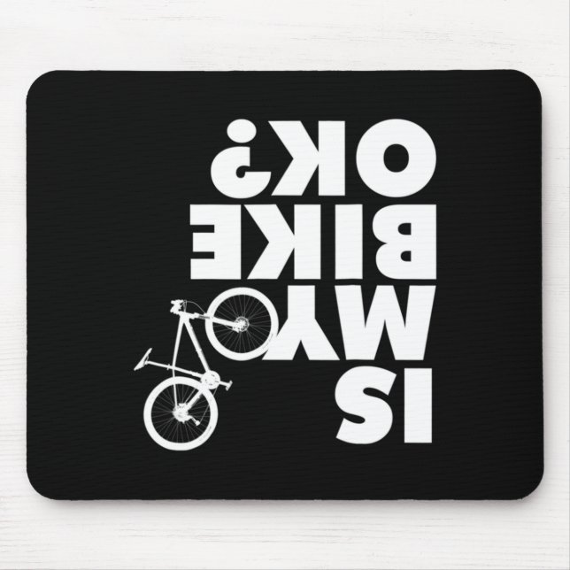 Tapis De Souris Funny Mountain Bike  (Devant)