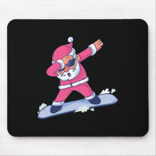 Tapis De Souris Funny Snowboard Cadeau Noël Snowboard Apress