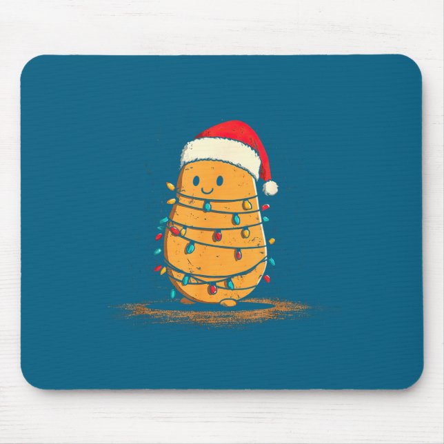 Tapis De Souris Funny Tato Christmas Graphics Lights Lover  (Devant)