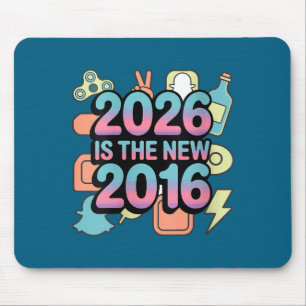 Tapis De Souris Funny Women's 2016 Rétro Nostalgie V