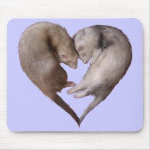 Tapis De Souris Furets Mousepad de sommeil