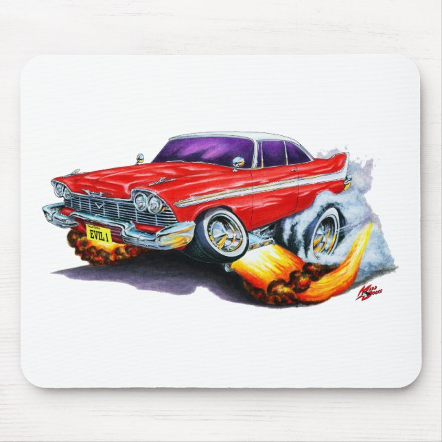 Tapis De Souris Fureur de Christine Plymouth (Devant)