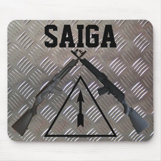 Tapis De Souris Fusil Mousepad de Saiga (Devant)