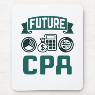Tapis De Souris Futur diplôme en comptabilité CPA