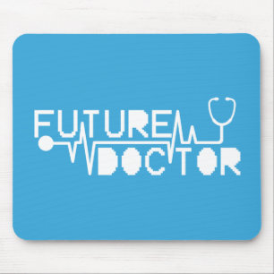 Tapis De Souris Futur docteur médecine Stethoscope