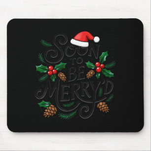 Tapis De Souris Futur Marié Noël Fiancé Santa 