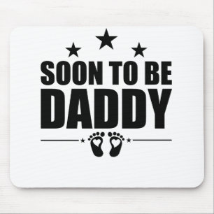 Tapis De Souris Futur Papa Annonce de Grossesse Révélation Papa