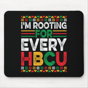 Tapis De Souris Future Hbcu Mois de l'histoire des Noirs Je soutie