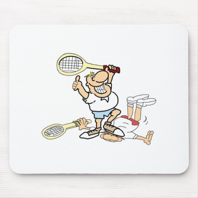 Tapis De Souris Gagnant de tennis (Devant)