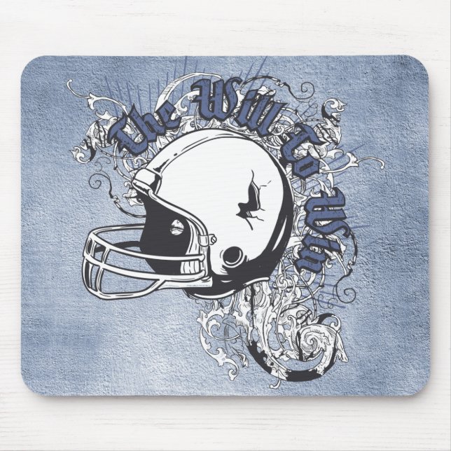 Tapis De Souris Gagnera le football (Devant)