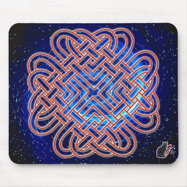 Tapis De Souris Galactique Celtic Love Pad (Devant)