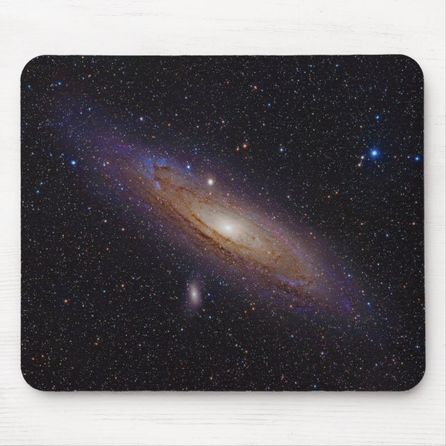 Tapis De Souris Galaxie d'Andromeda prise avec le filtre d'alpha (Devant)