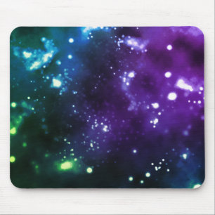 Tapis De Souris Galaxie multicolore