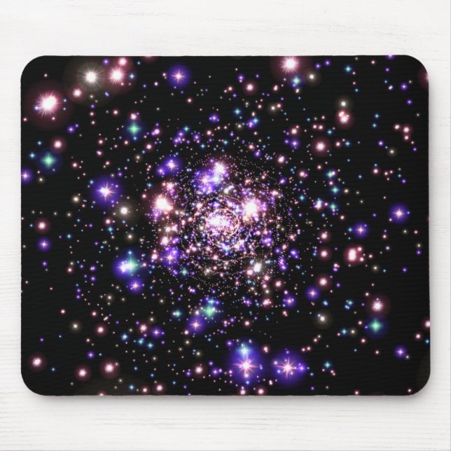 Tapis De Souris Galaxie pétillante (Devant)