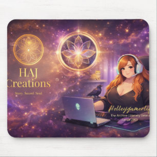 Tapis de souris Galaxy Archive officiel de HAJ Cre