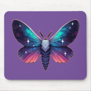 Tapis De Souris Galaxy Moth - Espace cosmique Imaginaire thématiqu