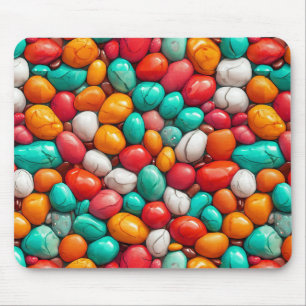 Tapis De Souris Galets de mer colorés