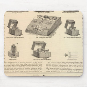 Tapis De Souris Galvano Faradic Manufacturing Company Bickford