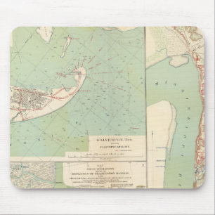 Tapis De Souris Galveston, port de Charleston, Port Hudson