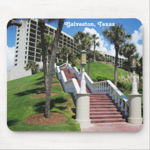 Tapis De Souris Galveston, Texas - Escalier-au-Ciel- Mousepad