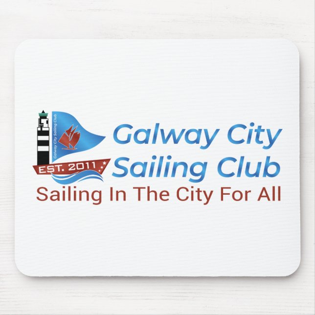 Tapis De Souris Galway City Sailing Club (Devant)